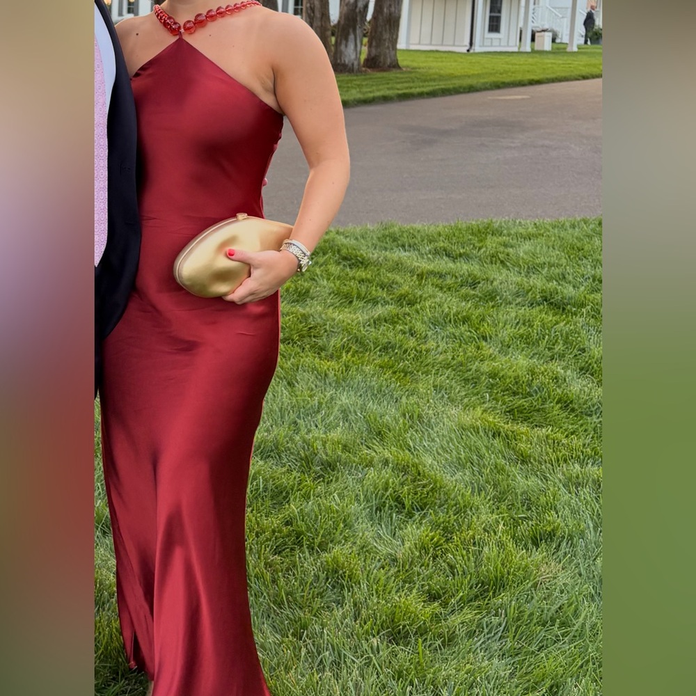 Staud Cadence Maxi Dress in Rust red Size 6 - Picture 14 of 14